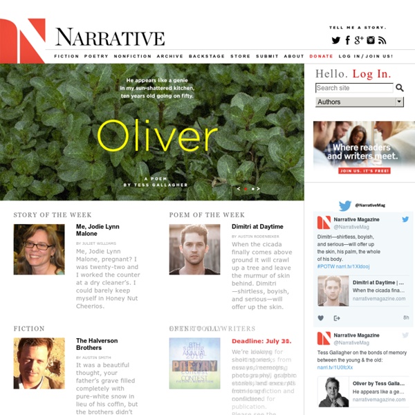 Narrative Magazine