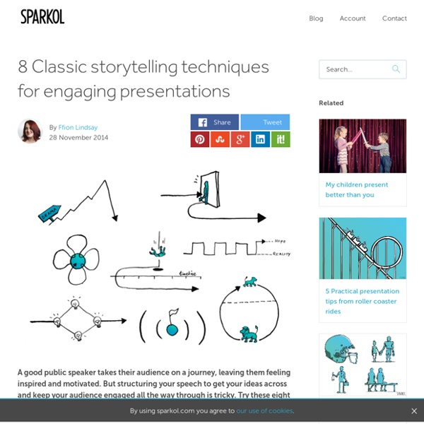 8 Classic storytelling techniques for engaging presentations  Pearltrees