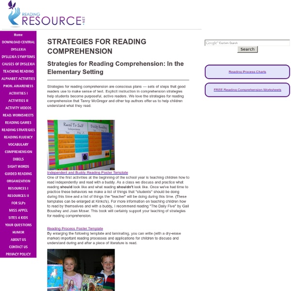 Strategies for Reading Comprehension