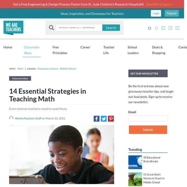 11 Strategies in Teaching Mathematics