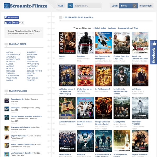 Streamiz Filmze - Films en Streaming 100% Gratuit ! illimité [VK]