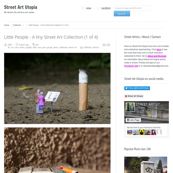 Little People – A tiny Street Art Collection (1 of 4)