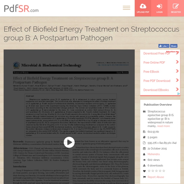 Postpartum Pathogen- Streptococcus agalactiae group B
