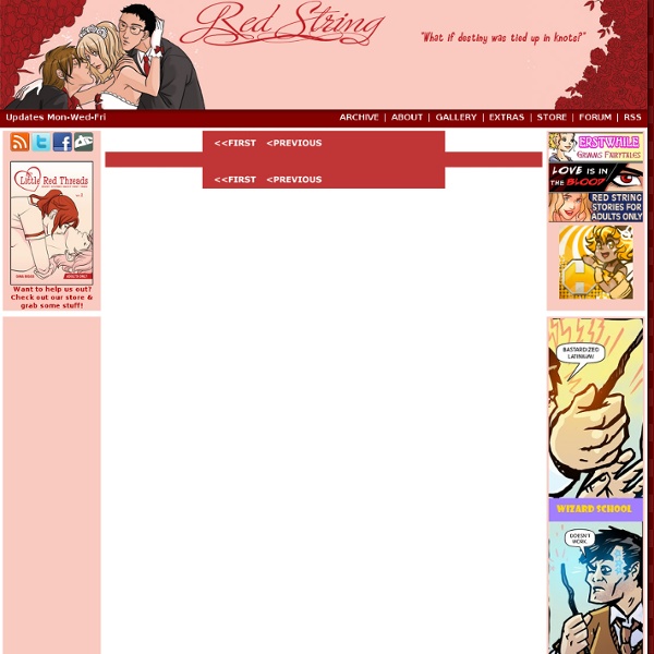 Red String ~ An online graphic novel / webcomic about romance, destiny, & self-discovery.