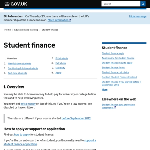 Student finance