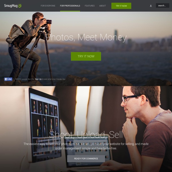 Photo Hosting. Stunning photo websites designed to sell.