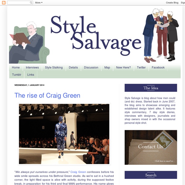 Style Salvage - A men's fashion and style blog.