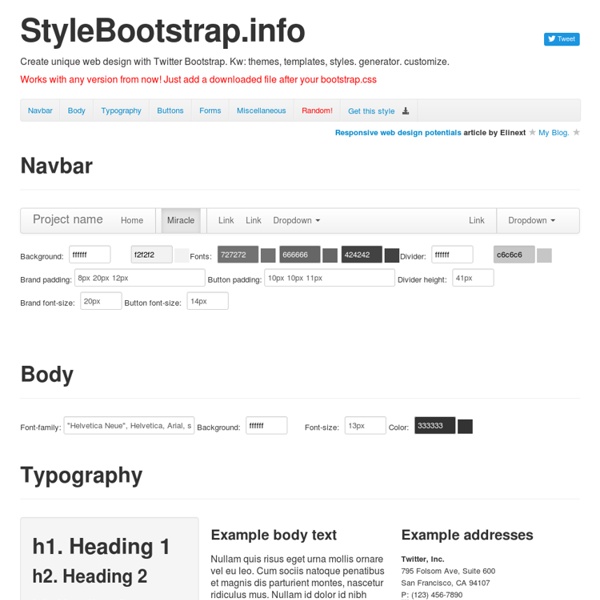 StyleBootstrap.info