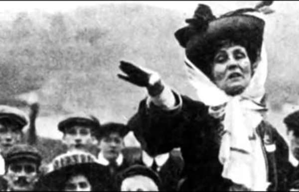 The suffragettes : Emmeline Pankhurst (1858 - 1928)