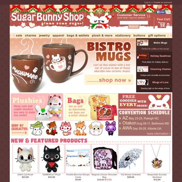 Sugar Bunny Shop - Welcome