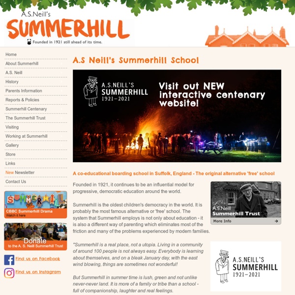 Summerhill School - Democratic schooling in England
