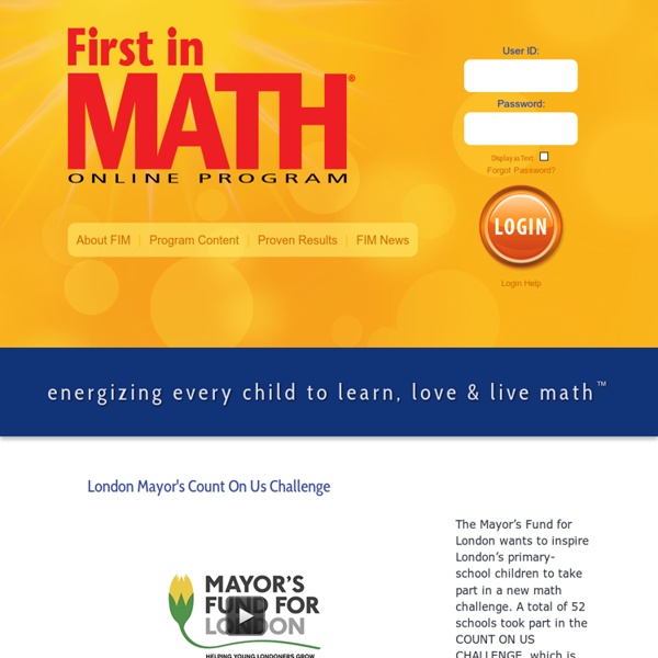 Suntex First in Math® - Home Page
