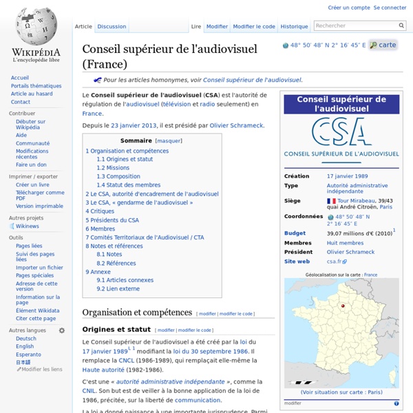Conseil supérieur de l'audiovisuel (France)