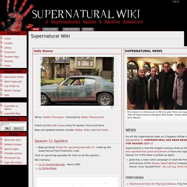 Supernatural Wiki - Super-wiki