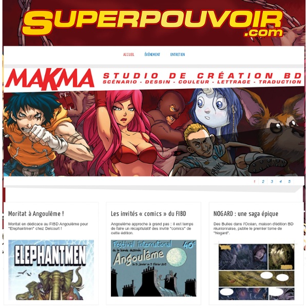 Superpouvoir.com - Forum comics, BD, mangas & cinéma