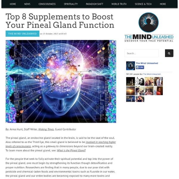 Top 8 Supplements to Boost Your Pineal Gland Function