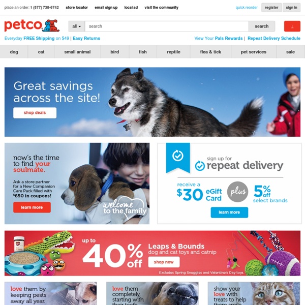 Pet Supplies - Pet Products - Pet Food