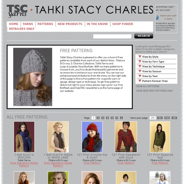 Tahki Stacy Charles, Inc., Supplying Knitters with Fabulous Fibers and Yarn