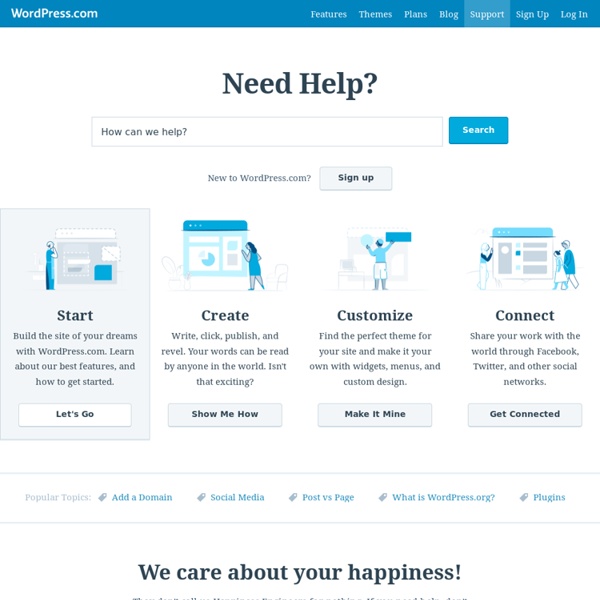 Support — WordPress.com