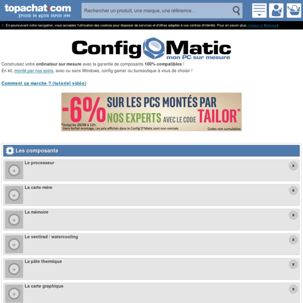 @TopAchat Ma config #ConfigoMatic