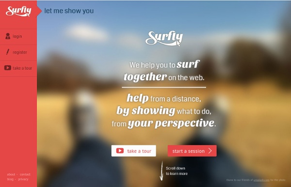 Surfly - Surf together on the web