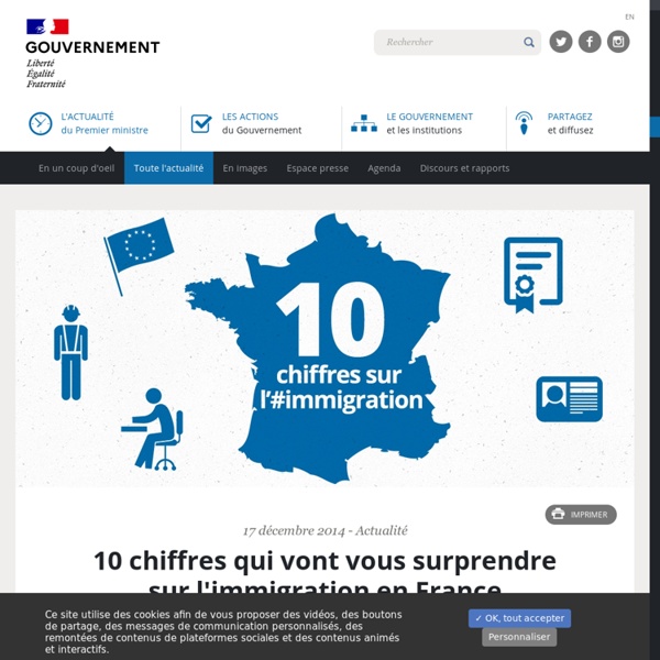 10 chiffres qui vont vous surprendre sur l'immigration en France