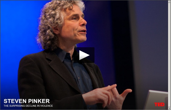 Steven Pinker on the myth of violence