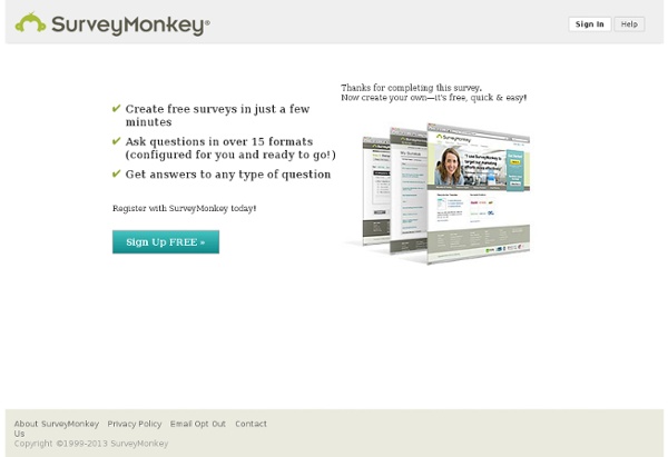 Powerful tool for creating web surveys. Online survey software made easy!