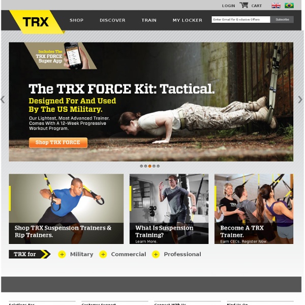 Suspension Training With TRX - A Total Body Workout