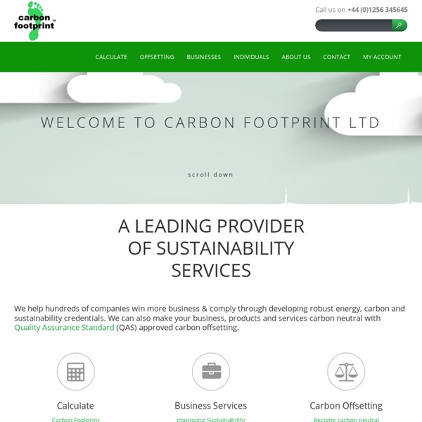 Carbon Footprint - Home of Carbon Management