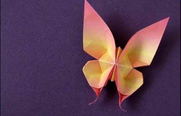 Origami Swallowtail Butterfly -tutorial