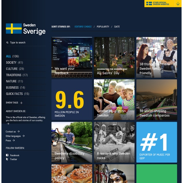 The official site of Sweden