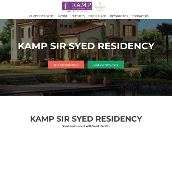 Kamp Sir Syed Residency - Apartment for Muslim Bhai Jaan by AMU Alumni @L-Zone -