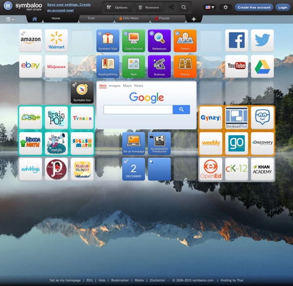 Symbaloo - Your Bookmarks and favorites in the cloud