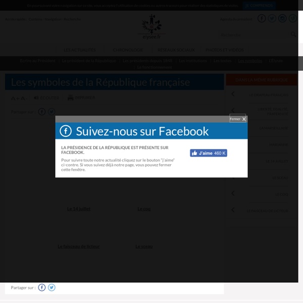 Les symboles de la République française