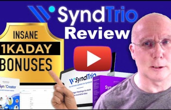 SyndTrio Review and Bonuses