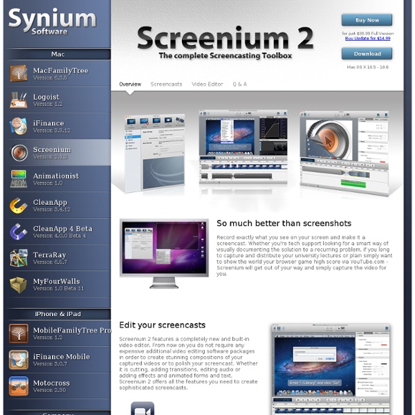 Synium - Screenium