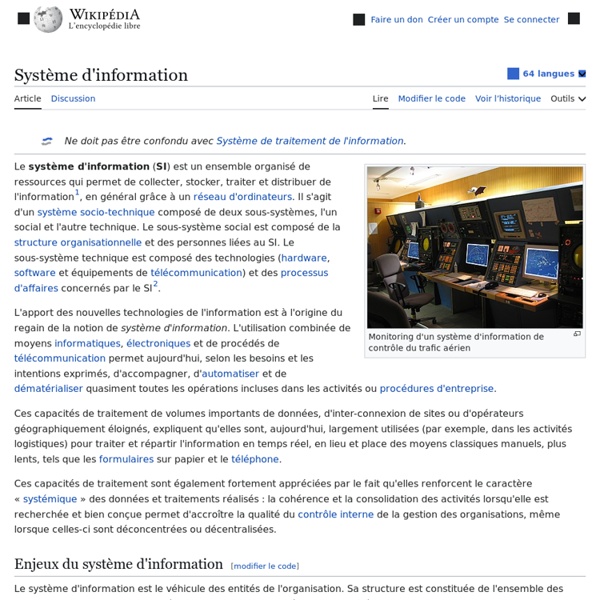 Système d'information