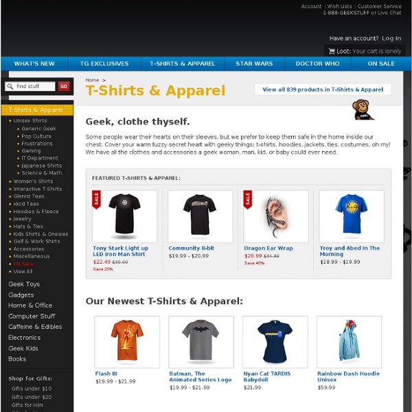 T-Shirts & Apparel