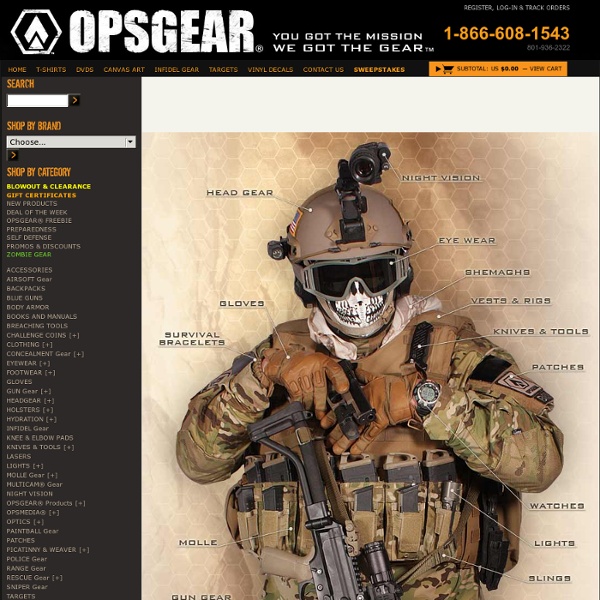 OPSGEAR.com - Tactical Gear, Military Gear, Police Gear for Every Operation