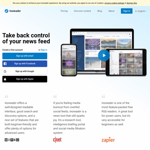 The content reader for power users who want to save time.