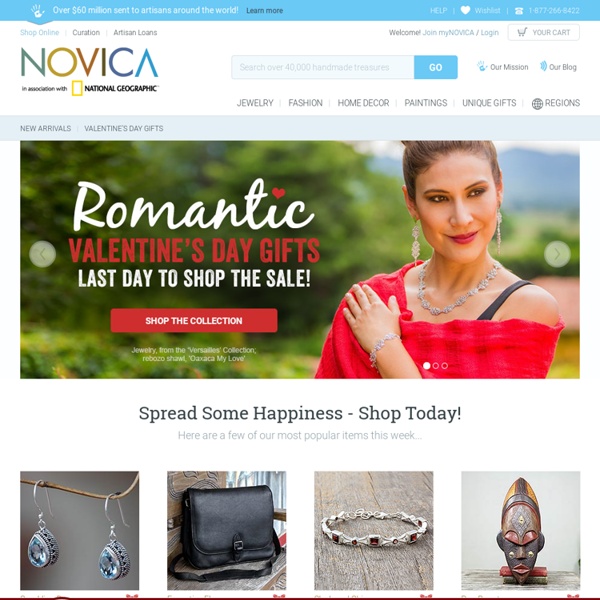 NOVICA - Home Decor, Jewelry & Gifts by Talented Artisans Worldwide