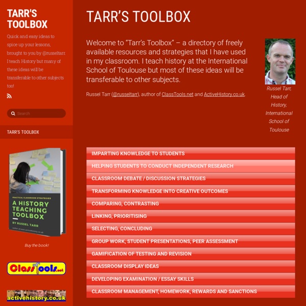 Tarr's Toolbox