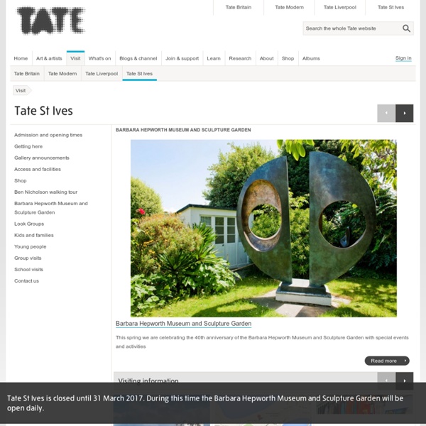 Tate St Ives: Modern and contemporary art