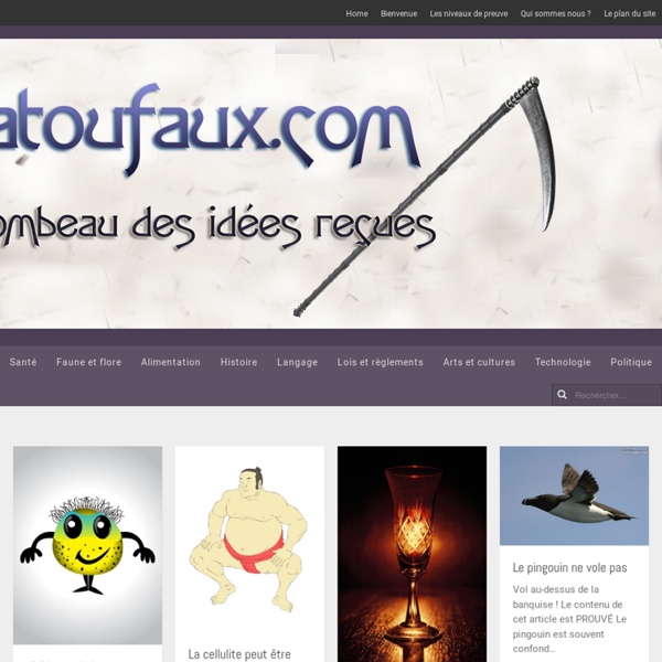Tatoufaux.com – Le Tombeau des Idées Reçues