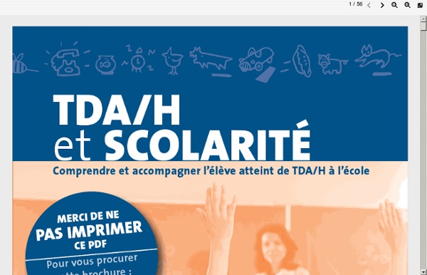 TDA/H et scolarité