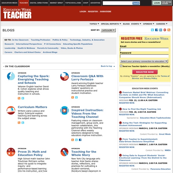 Teacher Blogs