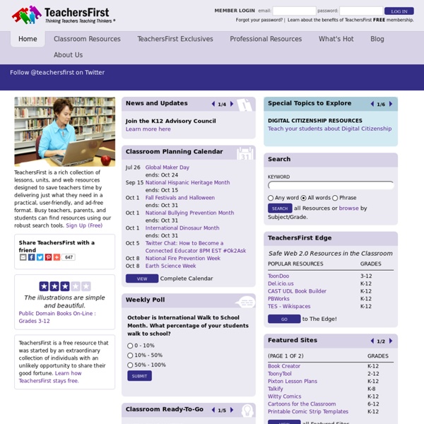 : The web resource by teachers, for teachers