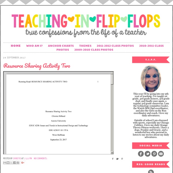 Teaching in Flip Flops