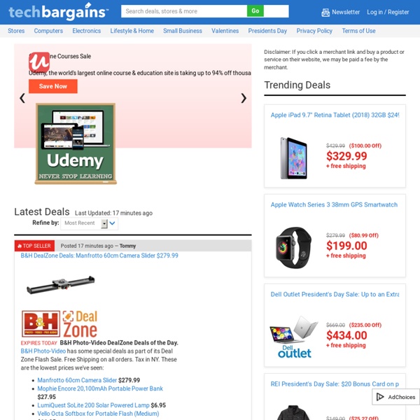 Techbargains - discount computer sale buy cheap digital camera review cheap laptop techbargain tech bargain - Techbargains.com